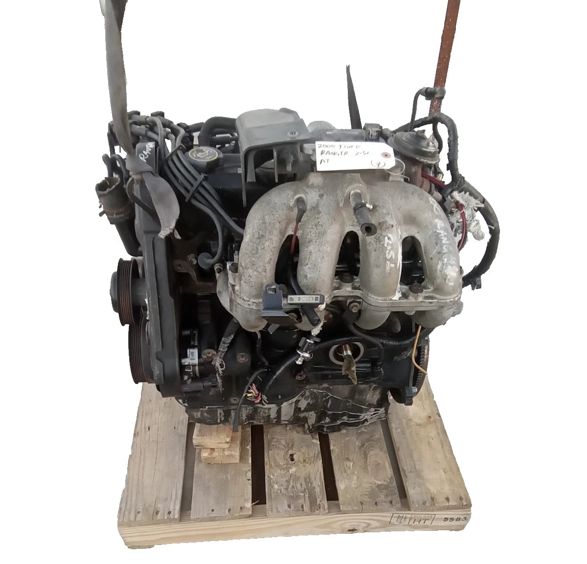 98 99 00 01 FORD RANGER 2.5L ENGINE MOTOR ASSEMBLY VIN C, 8th digit, 4-153