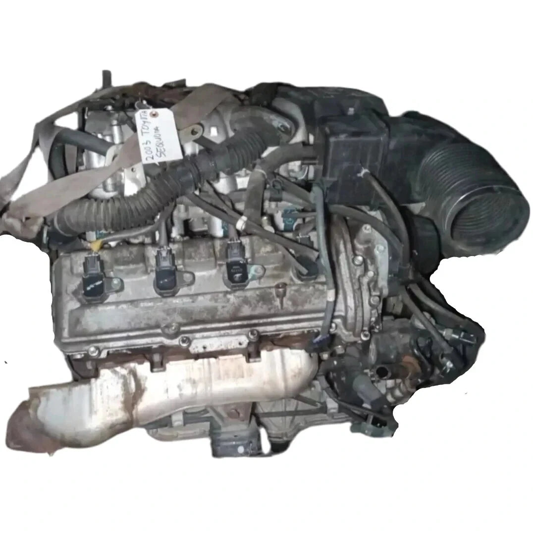2001 2002 2003 2004 TOYOTA SEQUOIA ENGINE MOTOR ASSEMBLY 4.7L V8 2UZFE