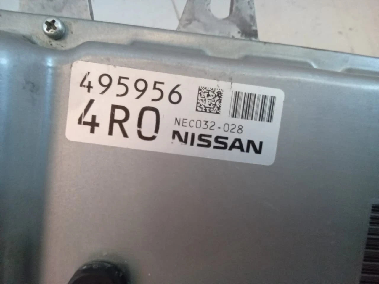 16-17 NISSAN FRONTIER 4.0L 4WD ENGINE COMPUTER CONTROL MODULE ECU ECM BEM3B3300A