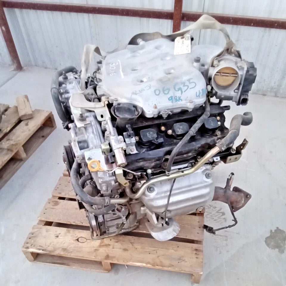 05(FRM 10/05) 06 07 INFINITI G35 05-08 FX35 M35 3.5L RWD 2WD ENGINE MOTOR VQ35DE