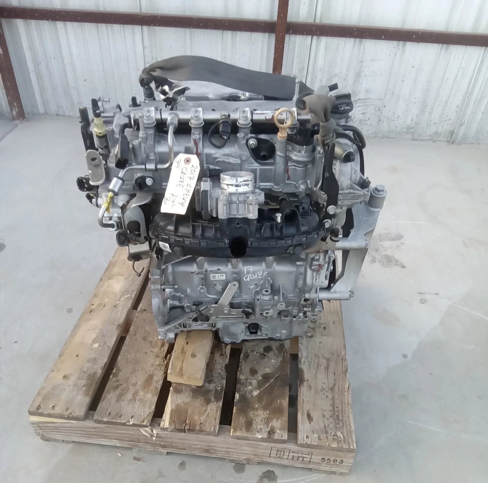 21-22 CHEVY TRAX 16-19 CRUZE 16-22 BUICK ENCORE 1.4L ENGINE MOTOR W/TURBO ASSEM