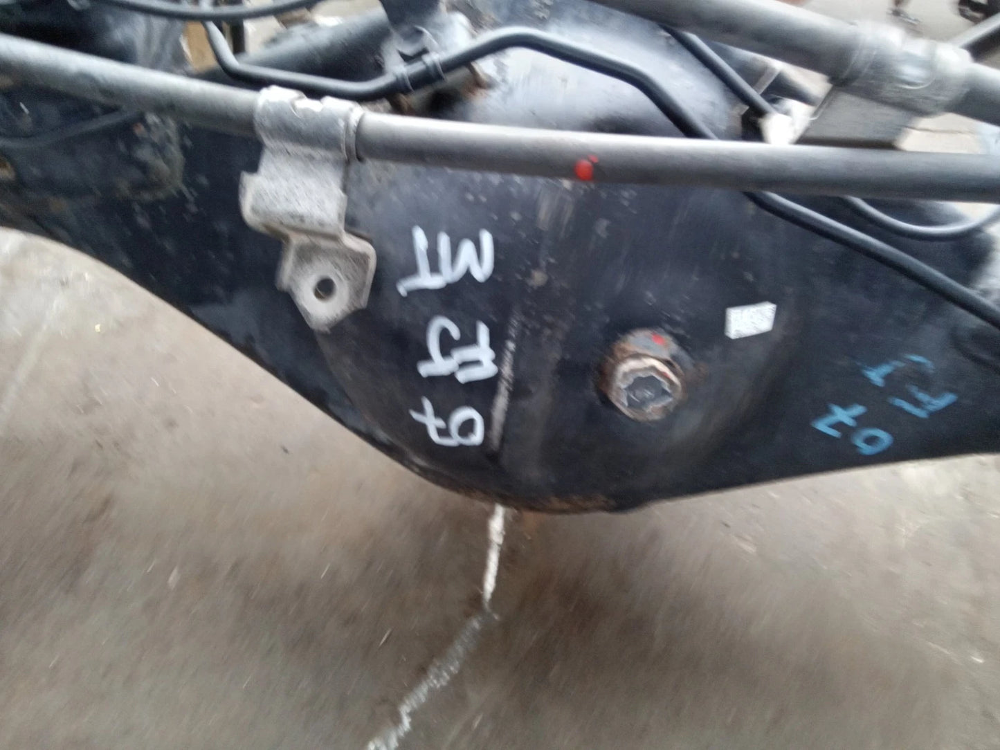 07 08 09 TOYOTA FJ CRUISER AT REAR DIFFERENTIAL REAR END COMPLETE W/ LOCKER A01A 4111060A00