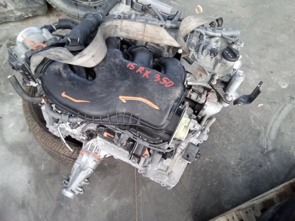 11 12 13 14 15 TOYOTA SIENNA LEXUS RX 350 3.5L ENGINE MOTOR W/O OIL COOLER 2GRFE