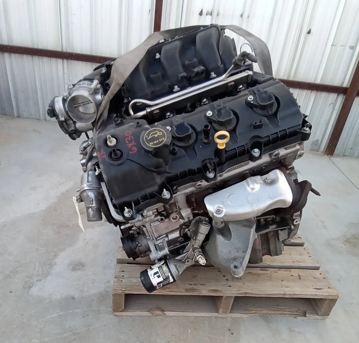 2011 2012 2013 2014 FORD MUSTANG 3.7L V6 ENGINE MOTOR ASSEMBLY VIN M