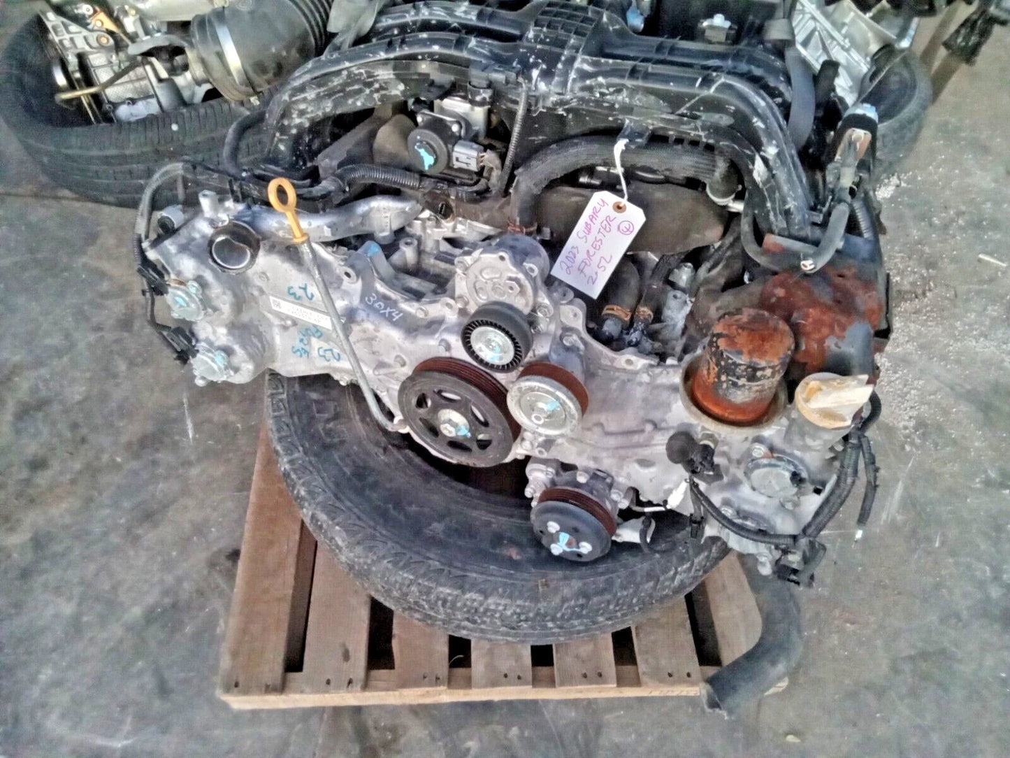 2022 2023 SUBARU FORESTER 2.5L 4CYL ENGINE MOTOR ASSEMBLY GRADE 14K MILES