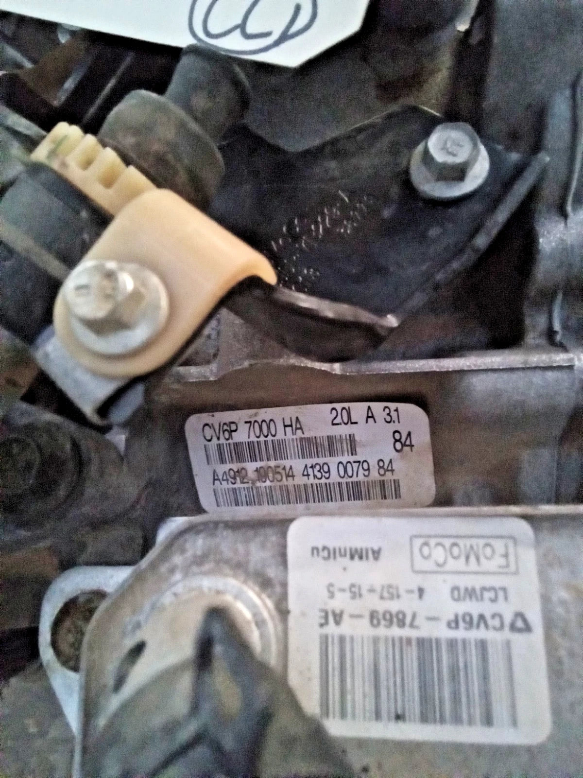 14 (FRM 04/20/14) 15 FORD ESCAPE 2.0L 4WD 4X4 AUTOMATIC TRANSMISSION W/TRANSFER