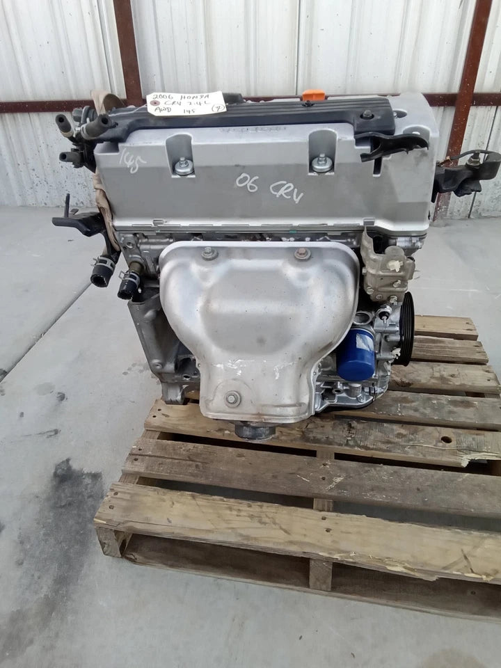 05 06 HONDA CRV CR-V 2.4L ENGINE MOTOR ASSEMBLY VIN D JAPAN BUILTK24A1 145K MILE
