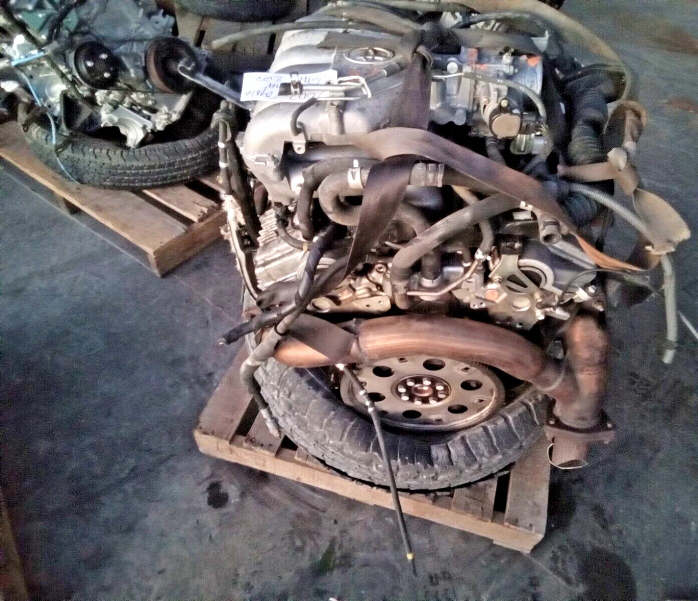 2001 2002 2003 2004 TOYOTA TACOMA PRERUNNER ENGINE MOTOR ASSY 3.4L V6 5VZFE