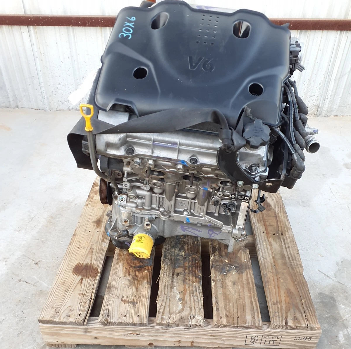 05-10 KIA SPORTAGE 05-09 HYUNDAI TUCSON 2.7L V6 ENGINE MOTOR ASSY VIN 3 &D G6BA