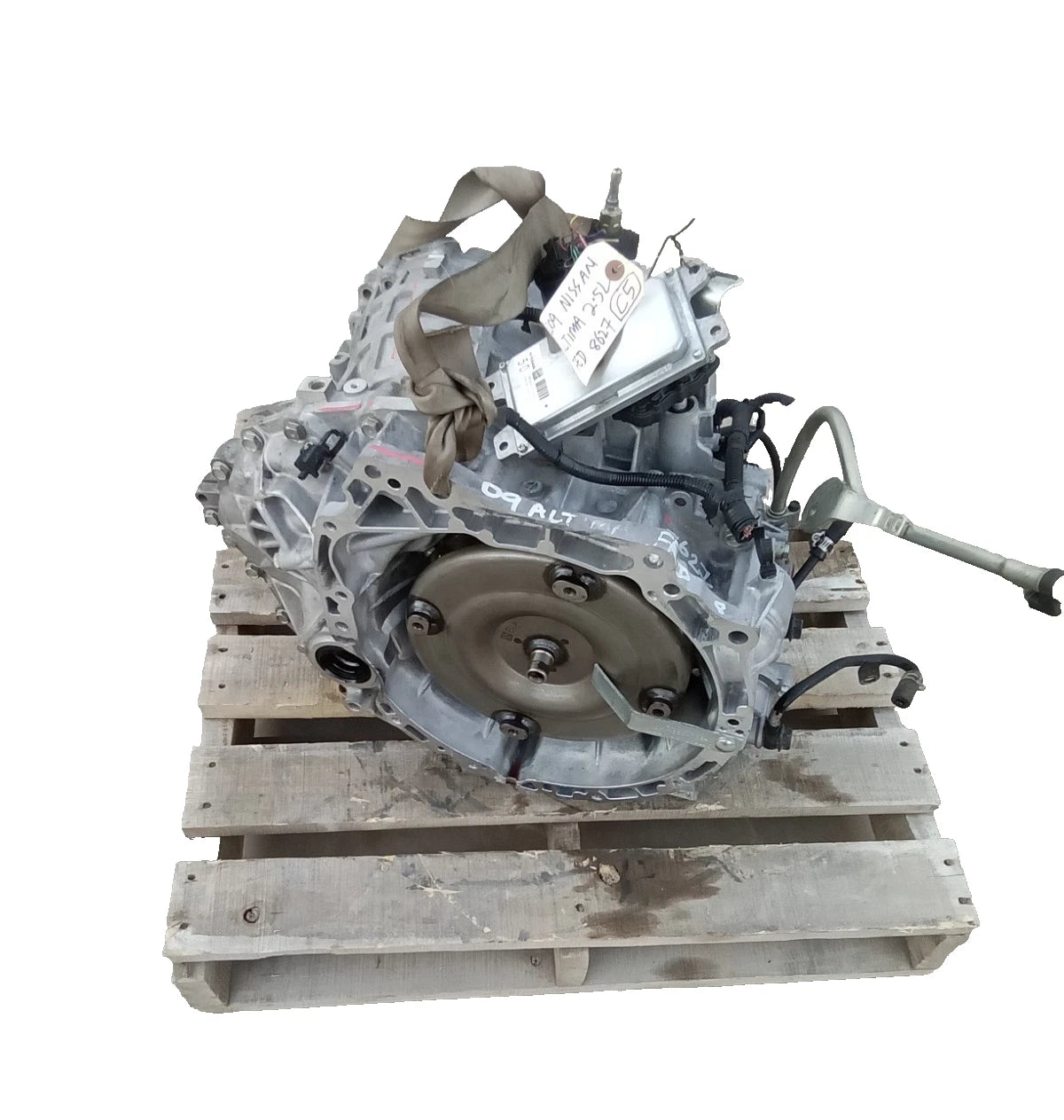 08 09(THRU 06/09) NISSAN ALTIMA 2.5L AT CVT AUTO TRANSMISSION ASSY FED EMISSION