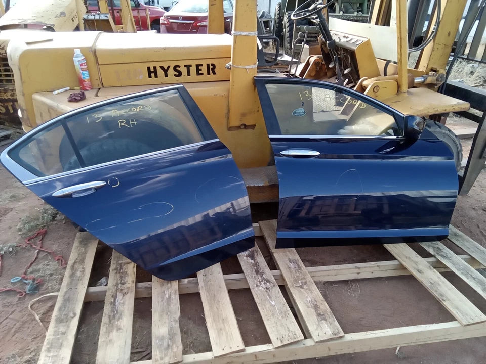 13-17 HONDA ACCORD SDN FRONT & REAR RIGHT PASSENGER SIDE 2 DOORS - BLUE B588PX