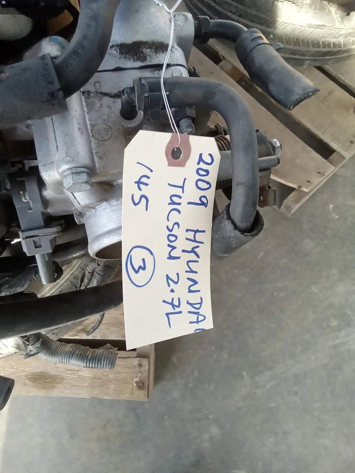 05 06 07 08 09 10 KIA SPORTAGE HYUNDAI TUCSON 2.7L V6 ENGINE MOTOR ASSY VIN 3 &D