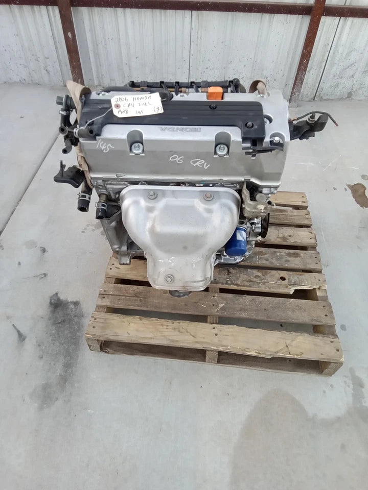 05 06 HONDA CRV CR-V 2.4L ENGINE MOTOR ASSEMBLY VIN D JAPAN BUILTK24A1 145K MILE