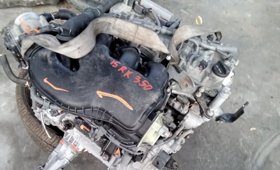 11 12 13 14 15 TOYOTA SIENNA LEXUS RX 350 3.5L ENGINE MOTOR W/O OIL COOLER 2GRFE