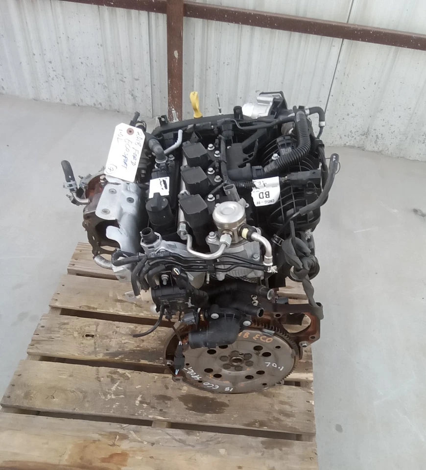 18 19 20 21 FORD ECOSPORT 1.0L 3 CYL ENGINE MOTOR W/TURBO ASSEMBLY VIN E 62K MIL
