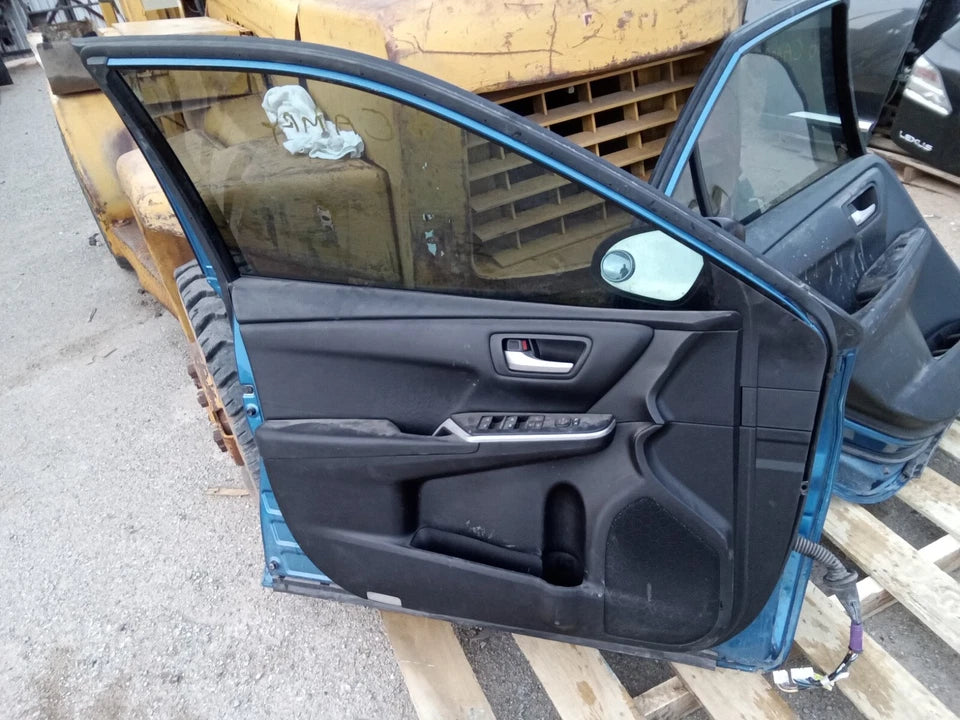 2015 2016 2017 TOYOTA CAMRY FRONT AND REAR LEFT DRIVER SIDE DOORS SET(2 DOORS)