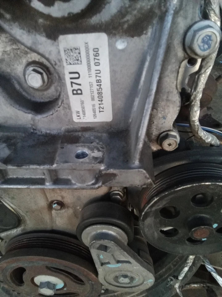 2014 2015 CHEVY MALIBU IMPALA 2.5L ENGINE MOTOR ASSEMBLY VIN L 8th digit OPT LKW