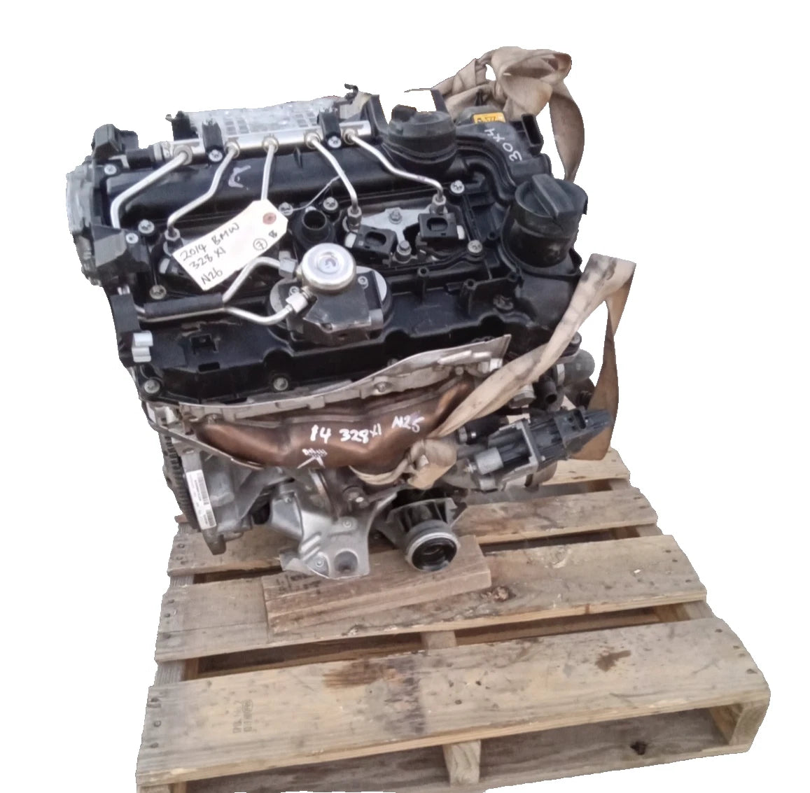 14-16 BMW 428xi 13-16 BMW 328xi AWD 2.0L W/TURBO ENGINE MOTOR ASSY N26 F22