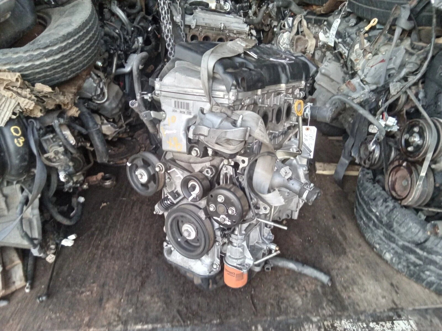08 09 10 11 12 13 14 15 SCION XB 2.4L 4CYL ENGINE MOTOR ASSEMBLY 2AZFE VIN 1