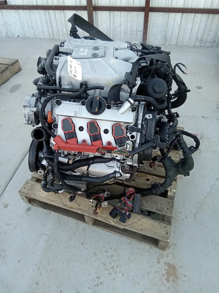 09 10 11 AUDI A6 3.0L V6 SUPERCHARGED ENGINE MOTOR ASSEMBLY W/ SUPERCHARGER CCA