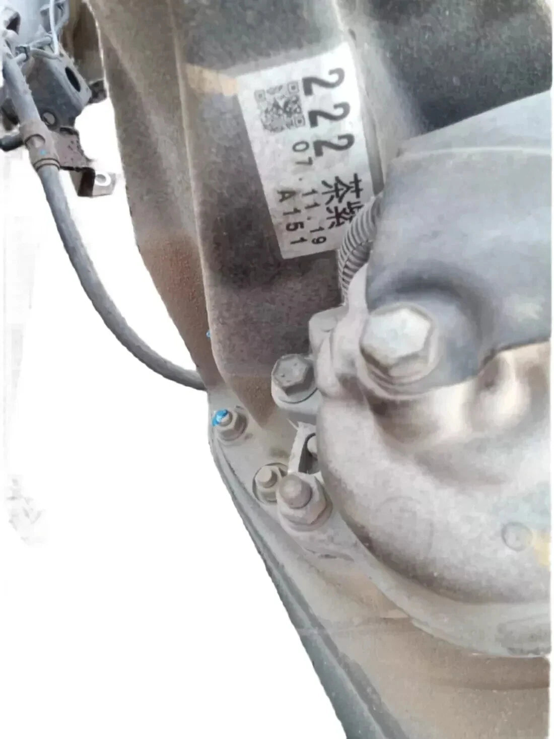 2007 2008 TOYOTA FJ CRUISER 4WD MT REAR DIFFERENTIAL REAR END COMPLETE W/ LOCKER 4111060A00