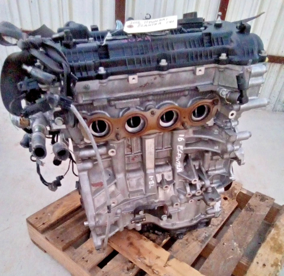 14 15 16 HYUNDAI ELANTRA 1.8L ENGINE MOTOR ASSEMBLY VIN E G4NB ULEV GRADE A