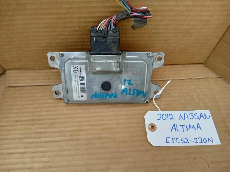 10 11 12 NISSAN ALTIMA TRANSMISSION CONTROL MODULE COMPUTER ECU ECM TCM UNIT