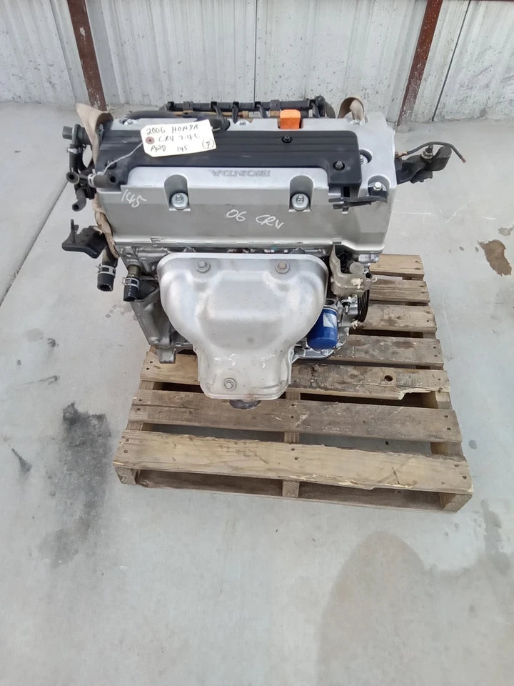 05 06 HONDA CRV CR-V 2.4L ENGINE MOTOR ASSEMBLY VIN D JAPAN BUILTK24A1 145K MILE