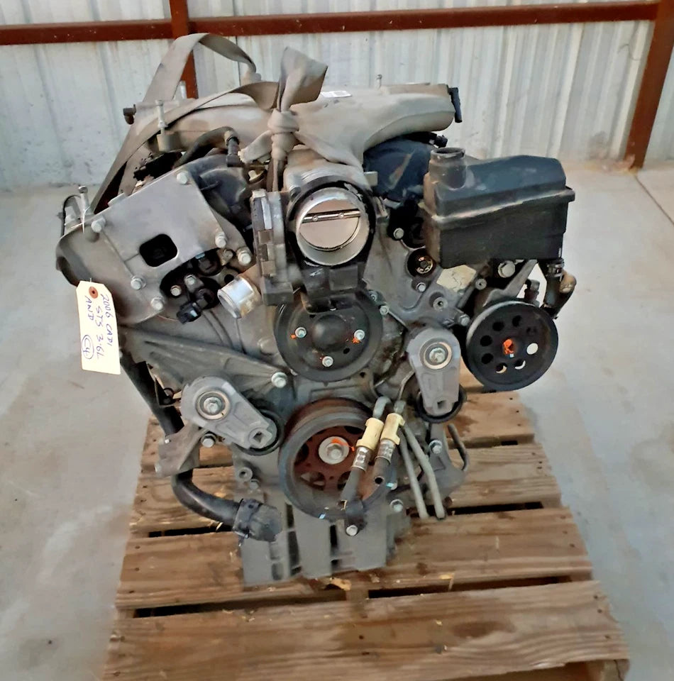 2006 CADILLAC SRX STS 3.6L VIN 7, 8th digit, opt LY7 ENGINE MOTOR ASSEMBLY 122K