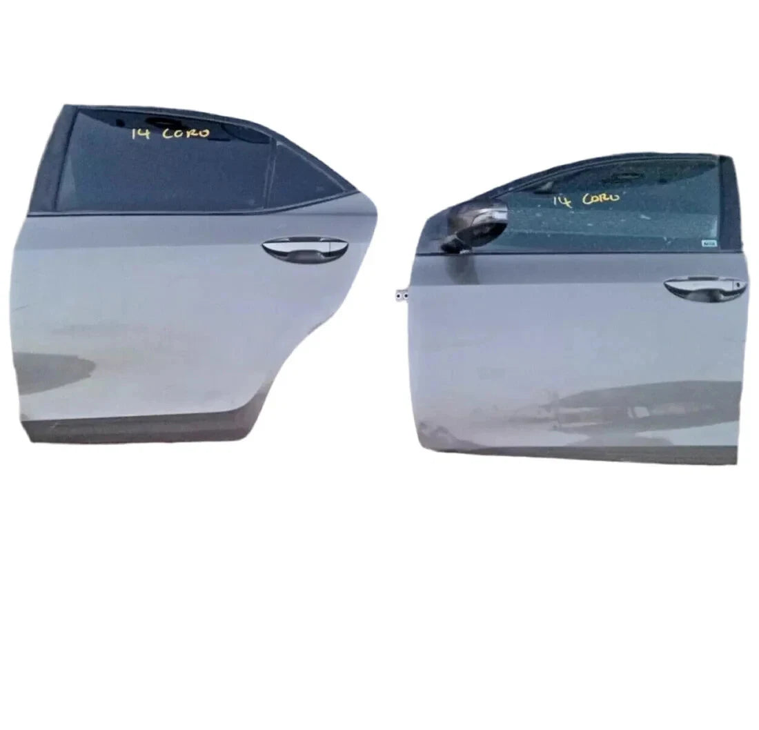 14 15 16 17 18 19 TOYOTA COROLLA FRONT & REAR LEFT DRIVER SIDE LH DOORS ASSY SET