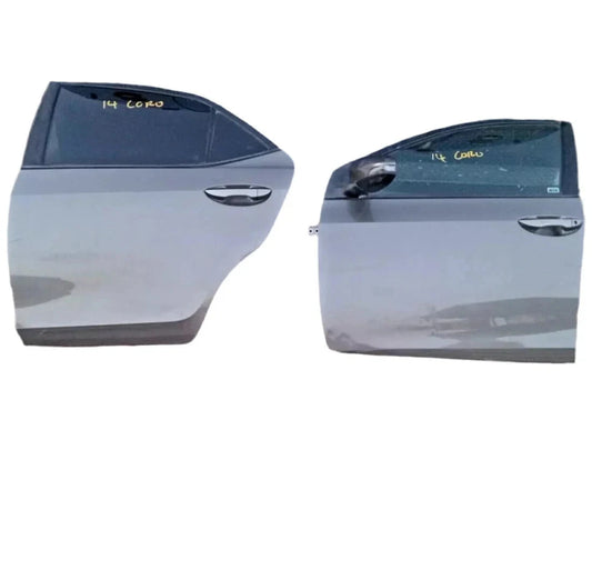 14 15 16 17 18 19 TOYOTA COROLLA FRONT & REAR LEFT DRIVER SIDE LH DOORS ASSY SET