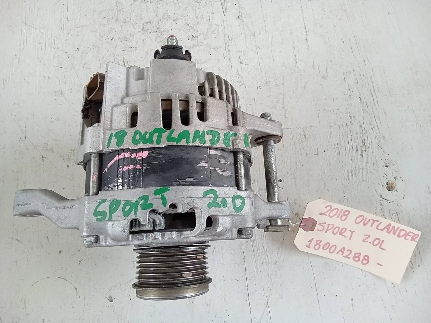 2011-2019 MITSUBISHI OUTLANDER SPORT 2.0L ALTERNATOR GENERATOR - 1800A288