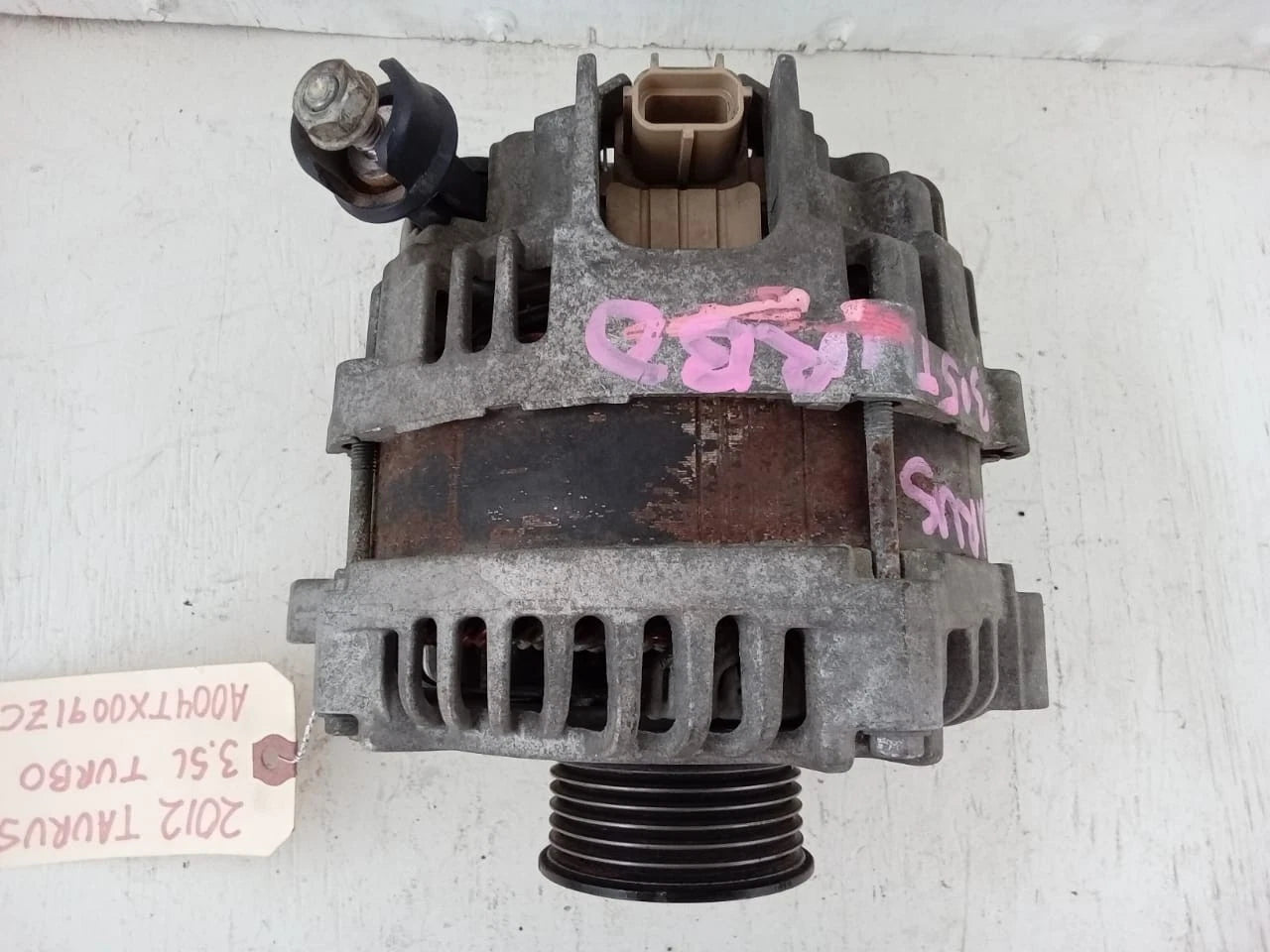 2010-2012 FORD TAURUS TURBO 3.5L ALTERNATOR GENERATOR A004TX0091ZC | AA5T10300BB