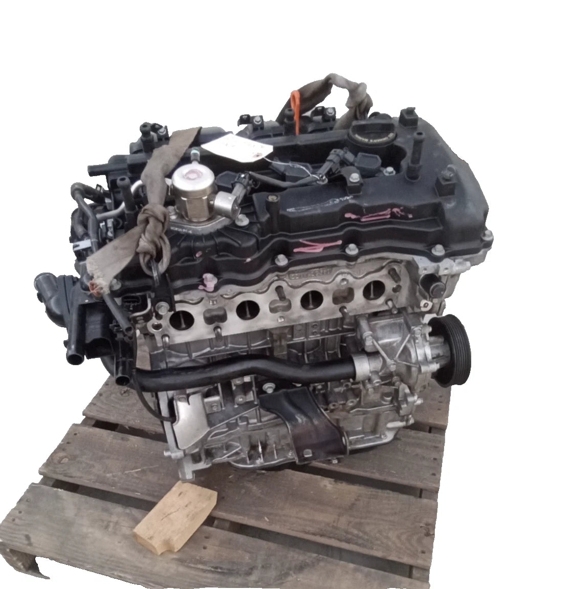 13-16 HYUNDAI SANTA FE VIN B 14-15 KIA SORENTO VIN 6 2.4L ENGINE MOTOR ASSY G4KJ