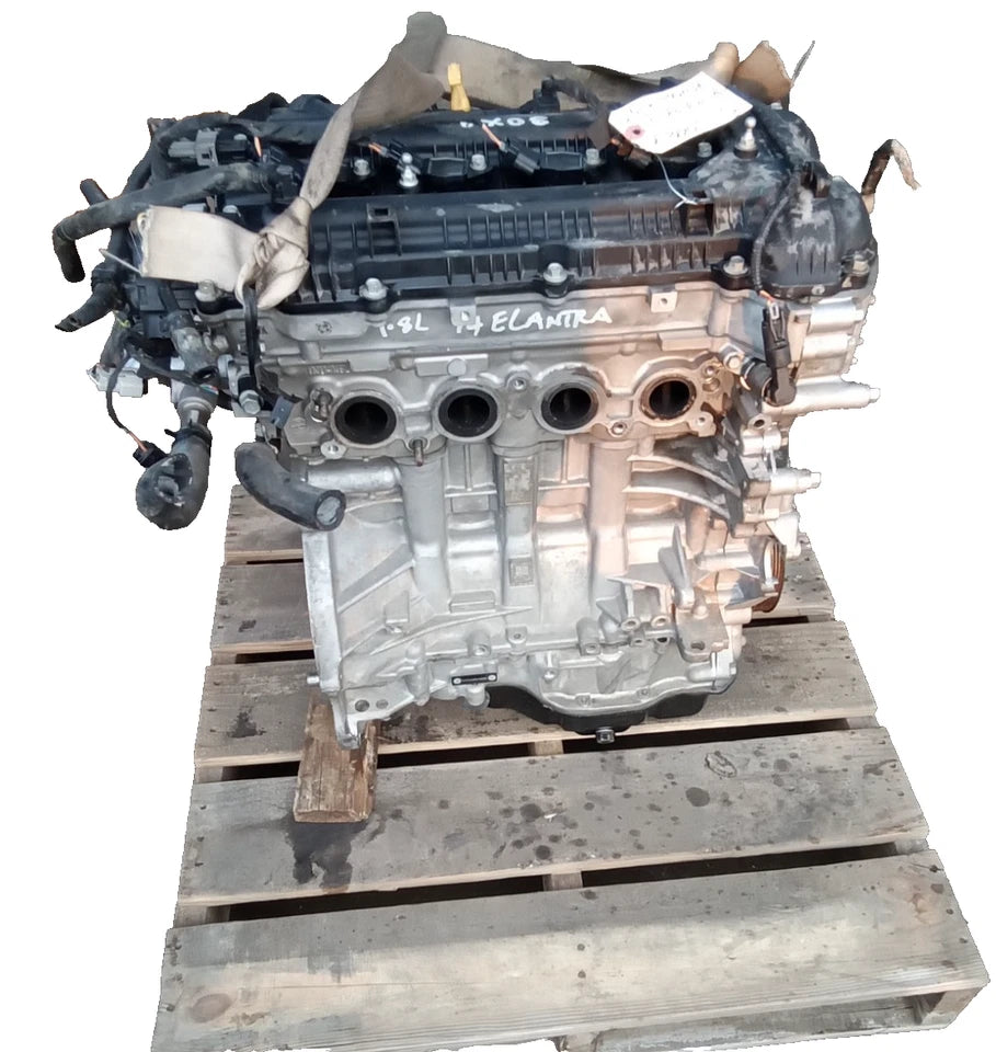 2014 2015 2016 HYUNDAI ELANTRA 1.8L ENGINE MOTOR ASSEMBLY VIN E G4NB FED ULEV