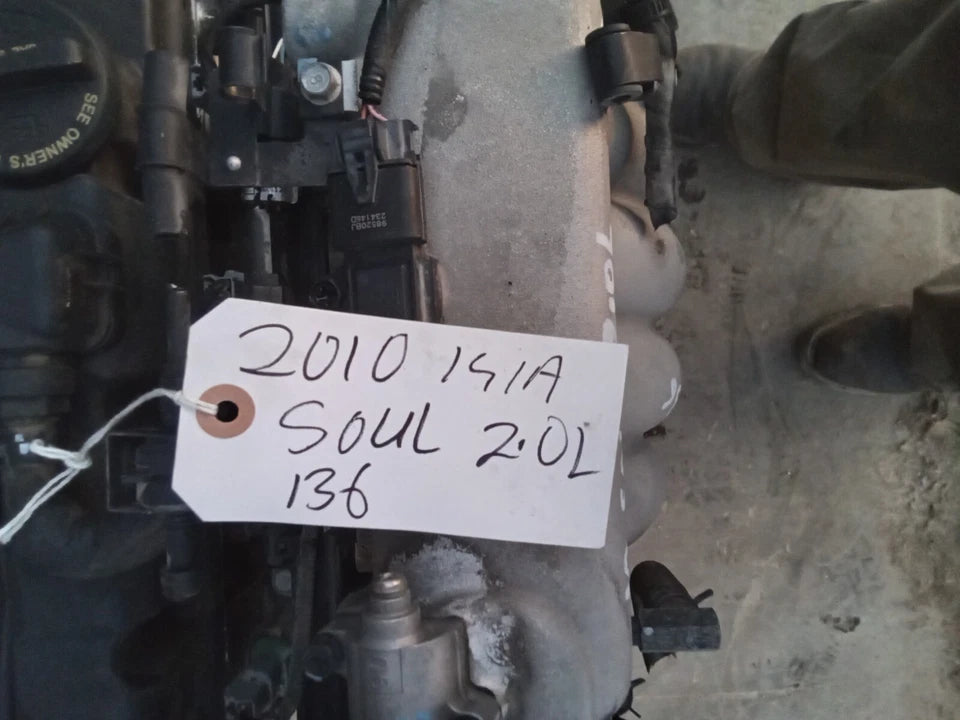 2010 2011 KIA SOUL 2.0L 4CYL ENGINE MOTOR ASSEMBLY (VIN 2, 8th digit) 136K MILES