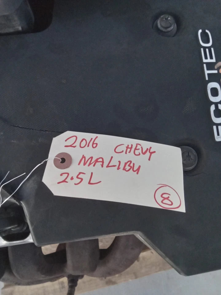 Share 16 CHEVY MALIBU 16 17 18 19 IMPALA 2.5L ENGINE MOTOR ASSEMBLY GBH LCV 70K MILES