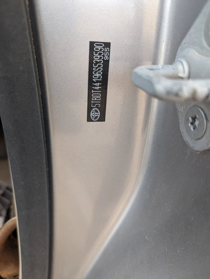 05 06 TOYOTA TUNDRA 05-07 SEQUOIA 4.7L V8 AUTO TRANSMISSION 4WD W/TRANSFER A750F