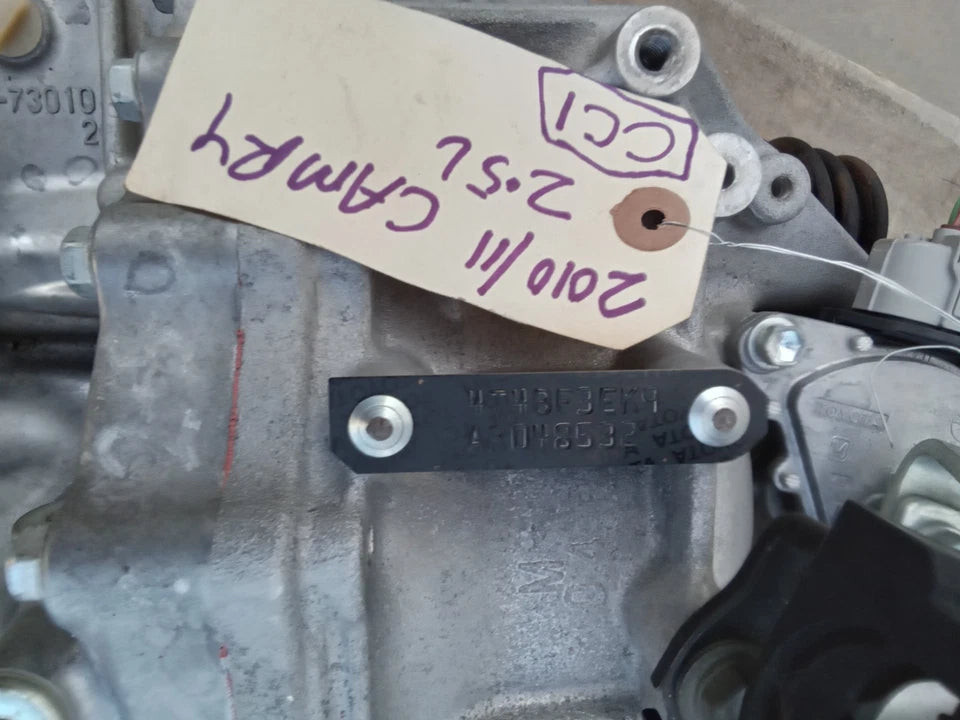 2010 2011 TOYOTA CAMRY 2.5L VIN F AUTOMATIC TRANSMISSION ASSY U760E