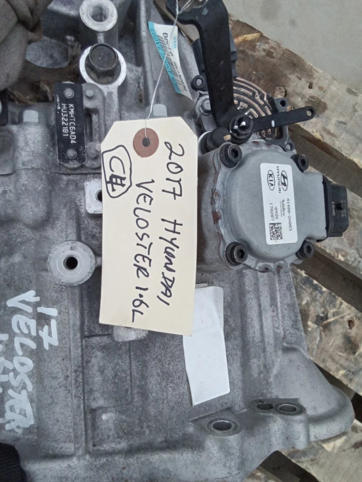 13 14 15 16 17 HYUNDAI VELOSTER 1.6L DCT AUTOMATIC TRANSMISSION ASSY NON-TURBO