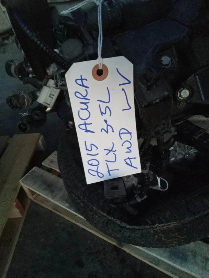2015 2016 2017 2018 15 16 17 18 ACURA TLX 3.5L AWD ENGINE MOTOR ASSEMBLY J35Y6