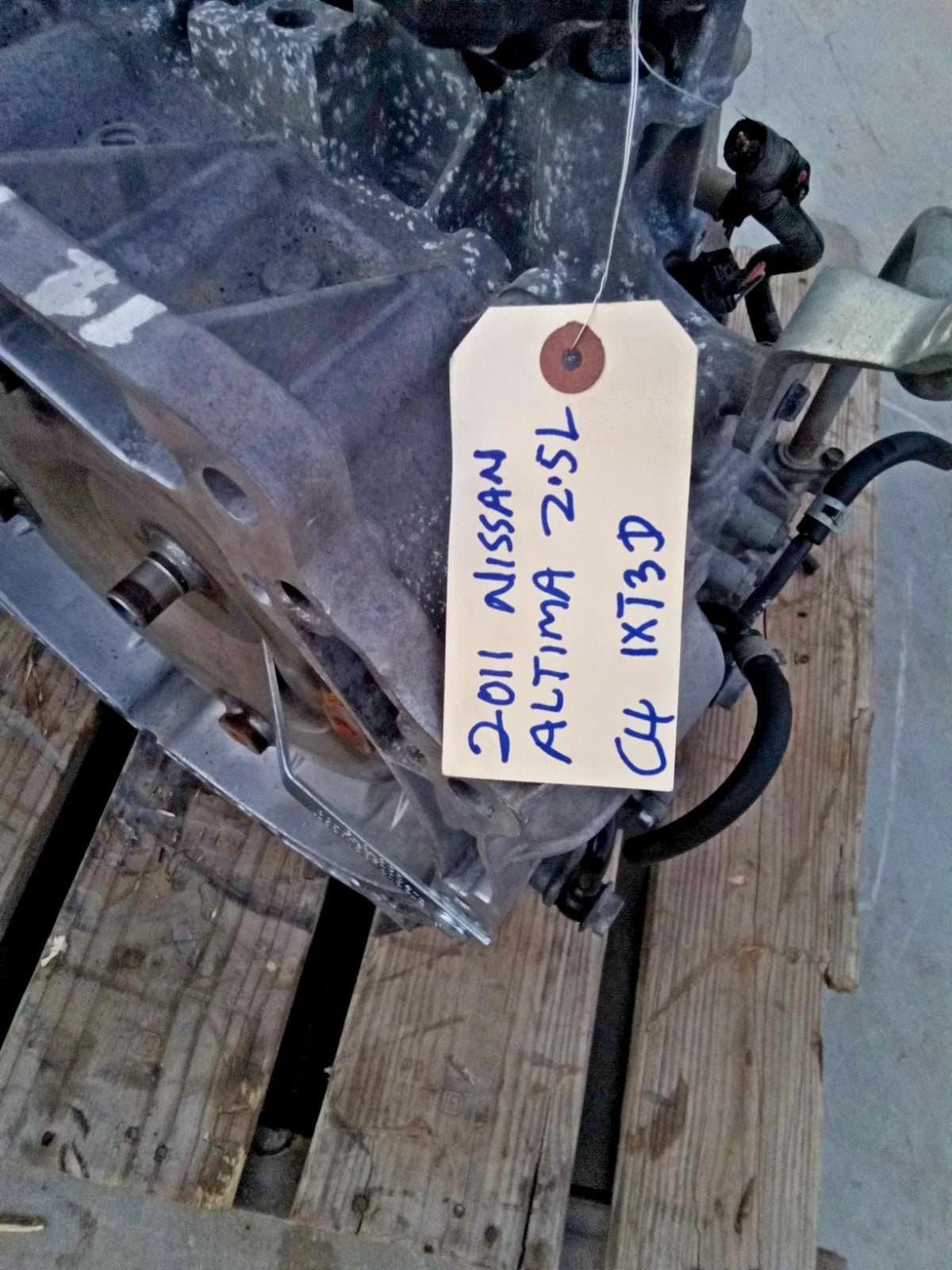 10 11 12 NISSAN ALTIMA 2.5L CALI 4 CYL AT CVT AUTOMATIC TRANSMISSION 31020-1XT3D