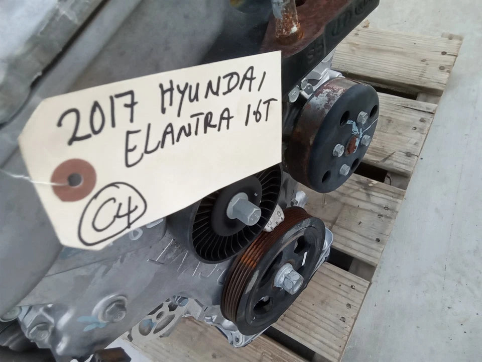 16 17 18 19 20 HYUNDAI ELANTRA SPORT SEDAN 1.6T MT ENGINE MOTOR W/TURBO G4FJ