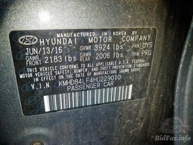 17 18 19 HYUNDAI ELANTRA SEDAN 2.0L AUTOMATIC TRANSMISSION ASSEMBLY KOREA BUILT