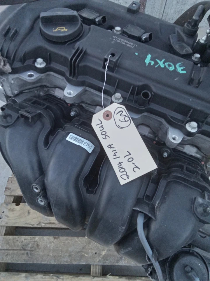 14-16 KIA FORTE 14-18 KIA SOUL 14-18 HYUNDAI TUCSON 2.0L ENGINE MOTOR G4NC