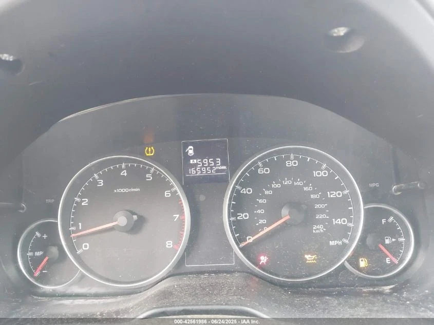 13 14 SUBARU LEGACY OUTBACK SW 2.5L W/O TURBO MANUAL MT STANDARD TRANSMISSION