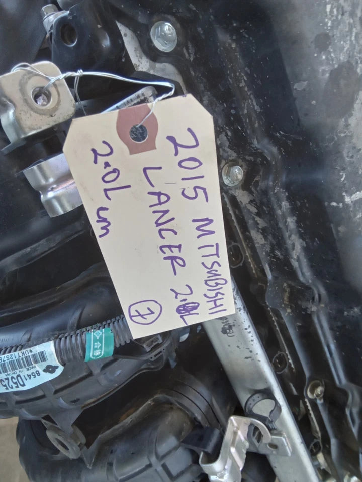 13 14 15 16 17 MITSUBISHI LANCER 2.0L 4CYL 2WD ENGINE MOTOR ASSEMBLY