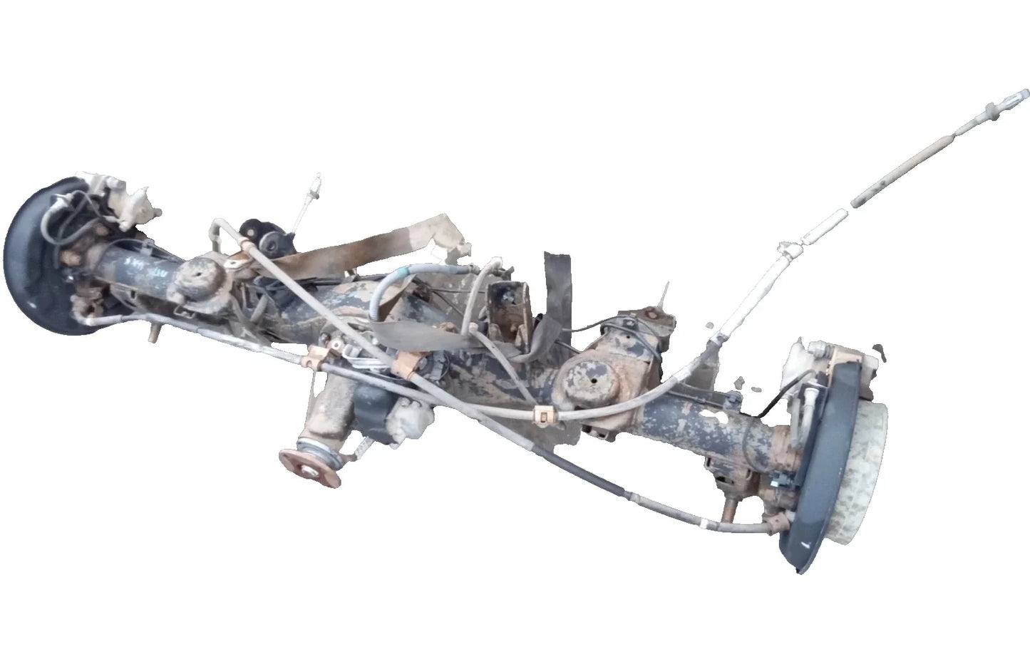 2007 2008 Toyota FJ Cruiser 4WD rear differential rear end complete with locker and 3.909 gear ratio for manual transmission