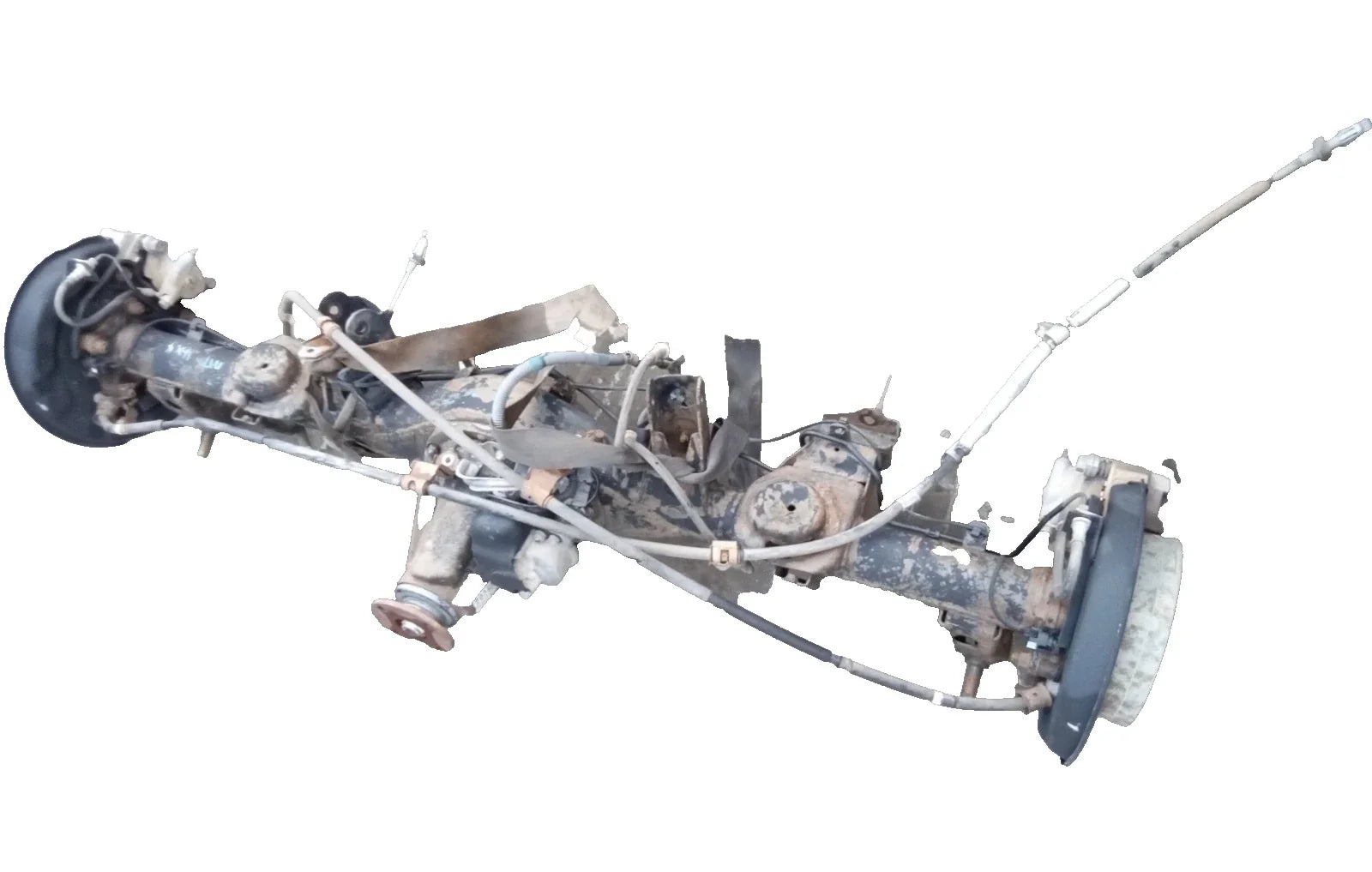 2007 2008 Toyota FJ Cruiser 4WD rear differential rear end complete with locker and 3.909 gear ratio for manual transmission
