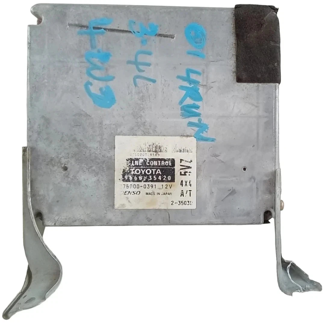 2001 TOYOTA 4RUNNER 3.4L 4WD ENGINE COMPUTER CONTROL MODULE ECU ECM 89666-35420